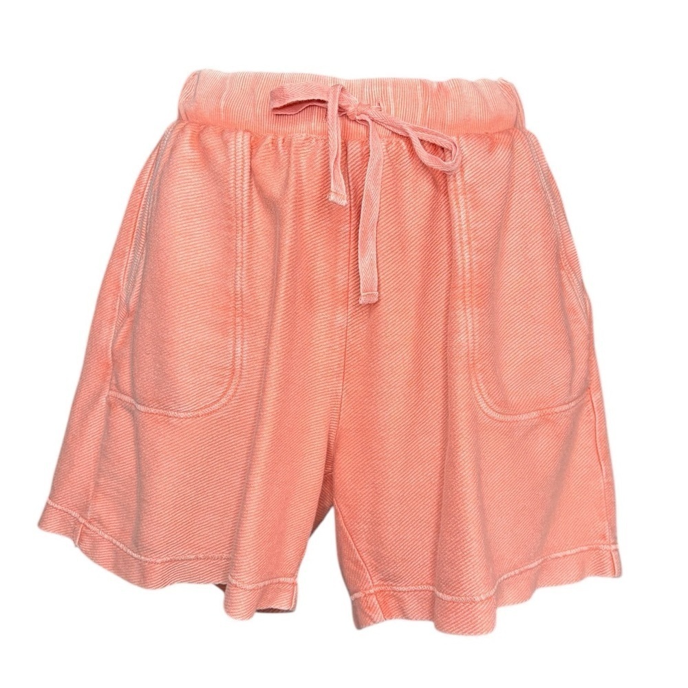New Direction Studio woman’s salmon, color 100% cotton shorts, sz small preloved